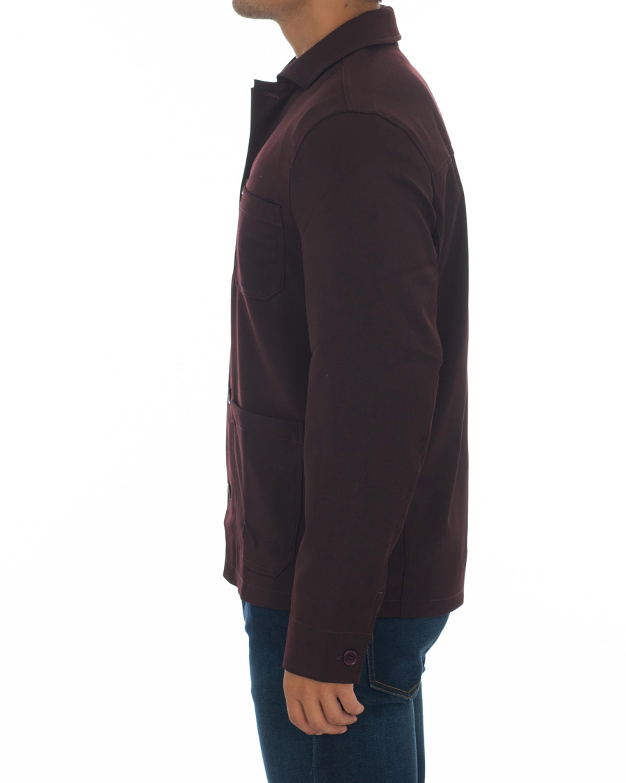 Herren | Sakkos | Filippa K | Luis Gabardine Blazer Jacket Deep Shiraz