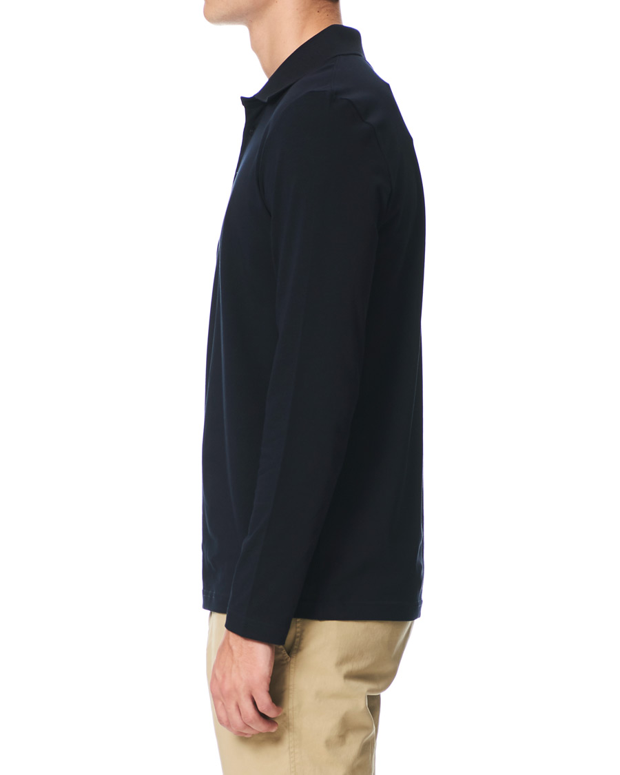 Herren | Pullover | Filippa K | Luke Lycra Poloshirt Navy