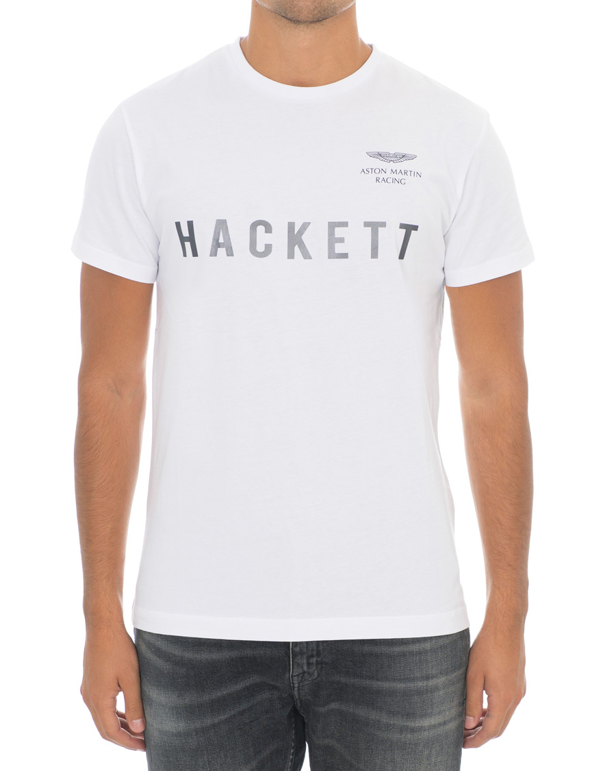 Herren | T-Shirts | Hackett | Aston Martin Tee White