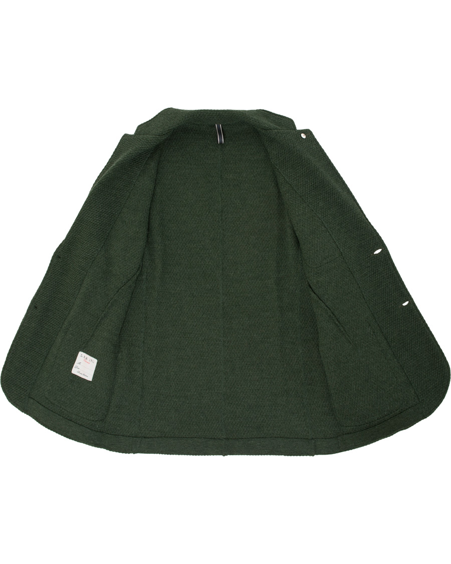 Herren | Sakkos | L.B.M. 1911 | Knitted Cardigan Blazer Green