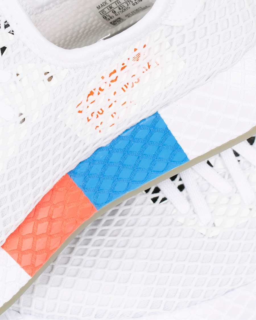 Adidas originals deerupt trainers in white online