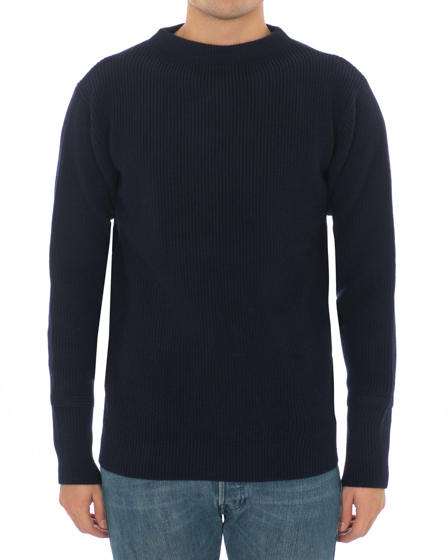 Herren | Pullover | Andersen-Andersen | Sailor Crewneck Navy Blue