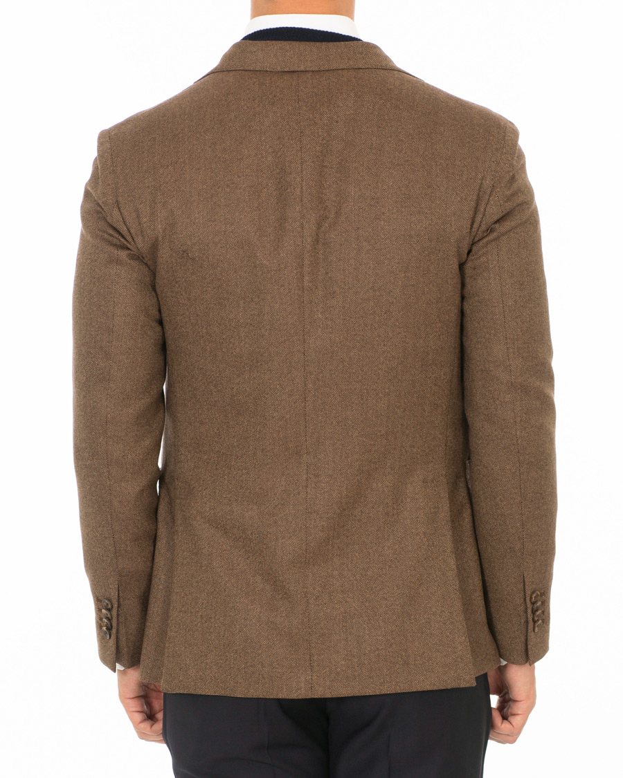 Herren | Sakkos | Boglioli | K Jacket Wool Hopsack Blazer Brown