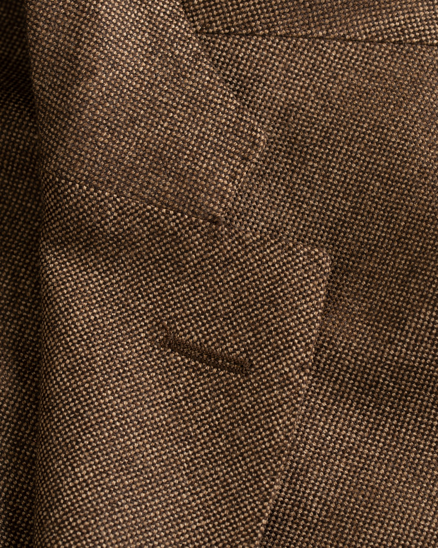 Herren | Sakkos | Boglioli | K Jacket Wool Hopsack Blazer Brown