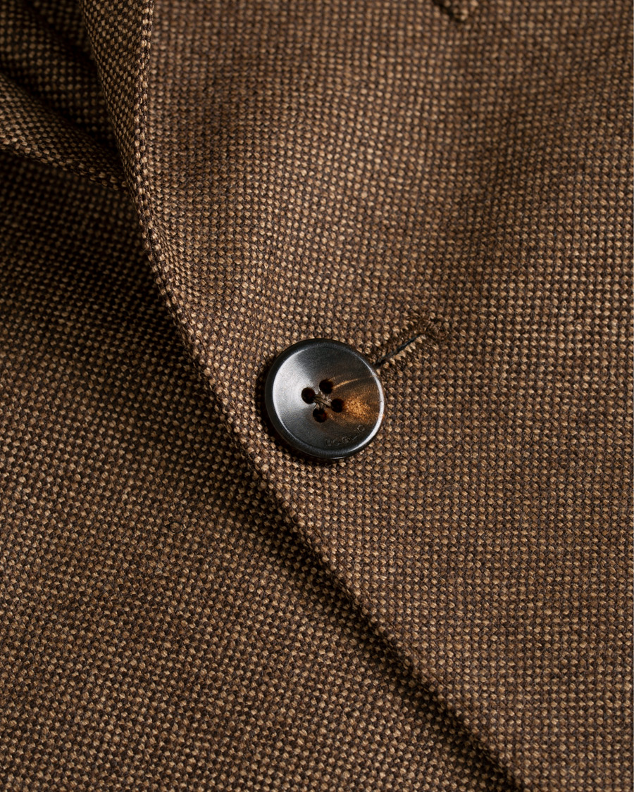 Herren | Sakkos | Boglioli | K Jacket Wool Hopsack Blazer Brown