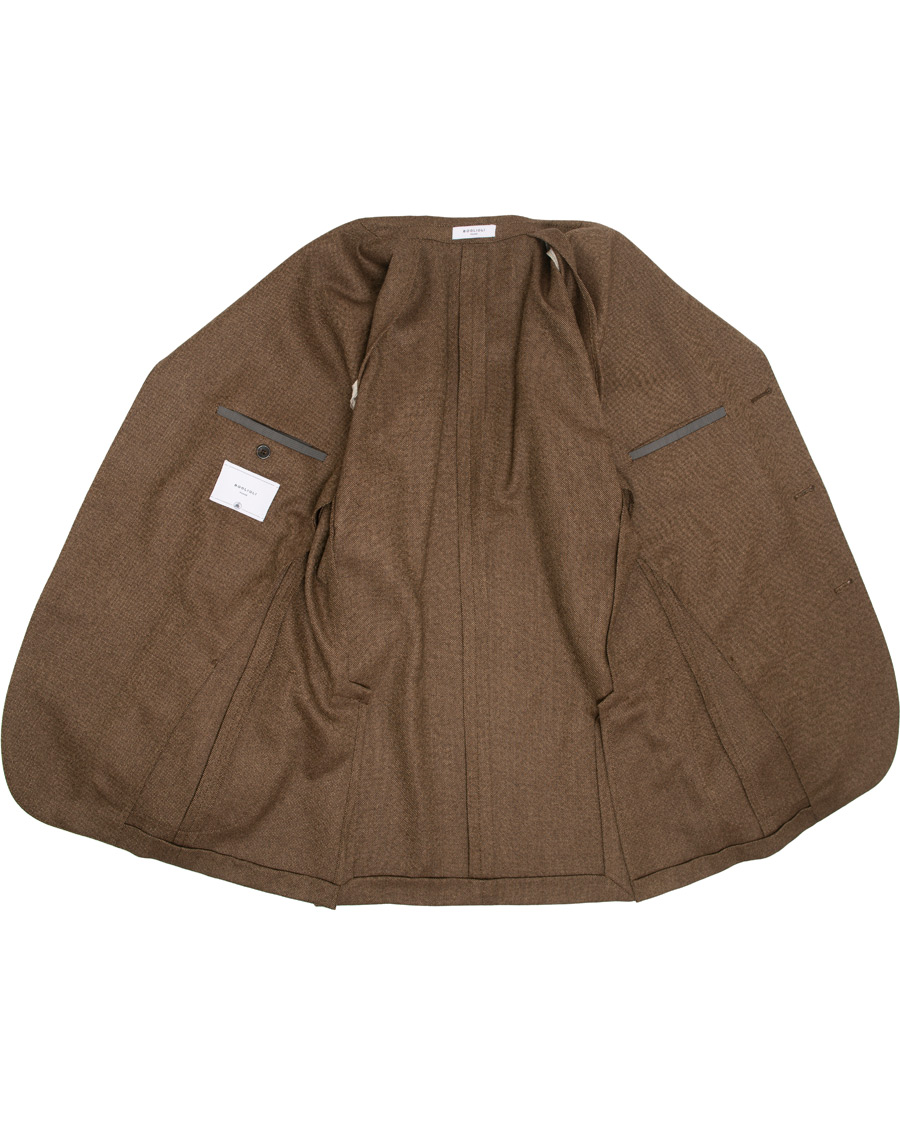Herren | Sakkos | Boglioli | K Jacket Wool Hopsack Blazer Brown