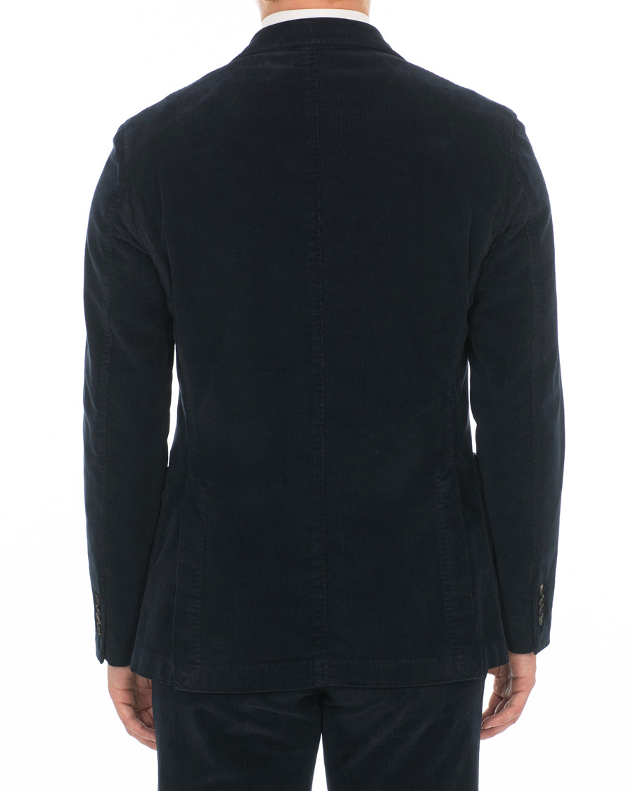 Herren | Anzüge | Boglioli | K Jacket Patch Pocket Corduroy Suit Navy
