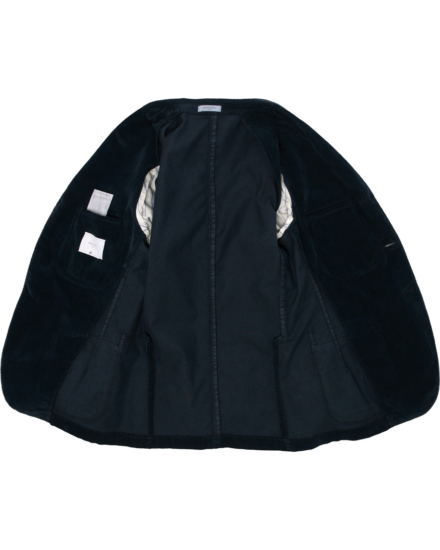 Herren | Anzüge | Boglioli | K Jacket Patch Pocket Corduroy Suit Navy