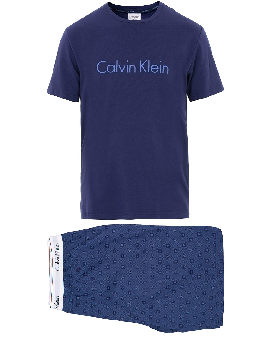 Herren | Schlafanzüge & Bademäntel | Calvin Klein | Short Pyjama Set Blue