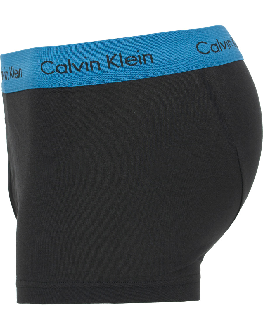 Herren | Unterwäsche | Calvin Klein | Cotton Stretch 3-Pack Low Rise Trunk Red/Green/Blue