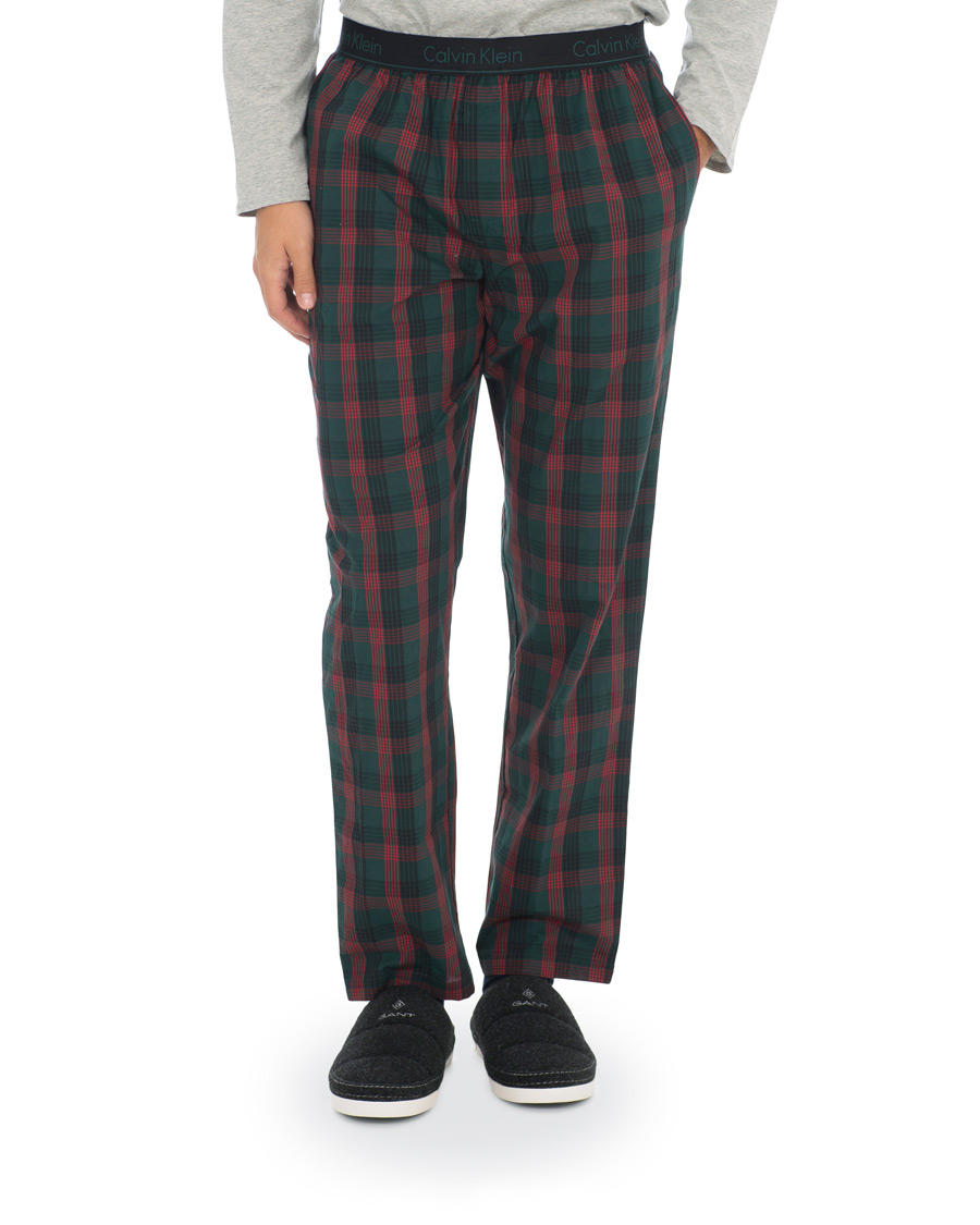 Herren | Schlafanzüge & Bademäntel | Calvin Klein | Pyjama Set Grey/Checked