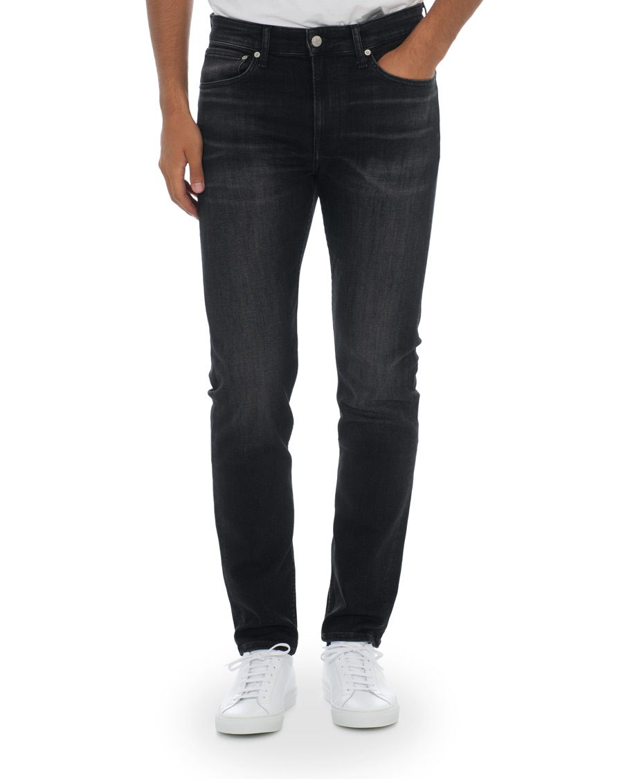 Herren | Jeans | Calvin Klein Jeans | Slim Tapered Jeans Washed Black