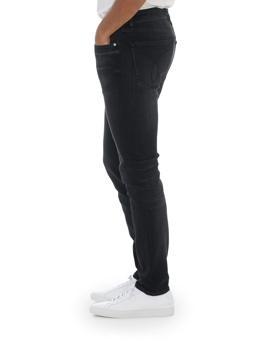 Herren | Jeans | Calvin Klein Jeans | Slim Tapered Jeans Washed Black