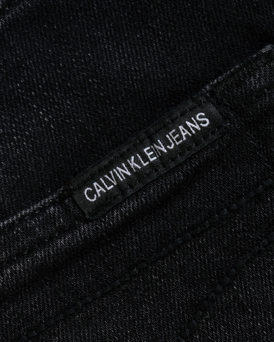 Herren | Jeans | Calvin Klein Jeans | Slim Tapered Jeans Washed Black
