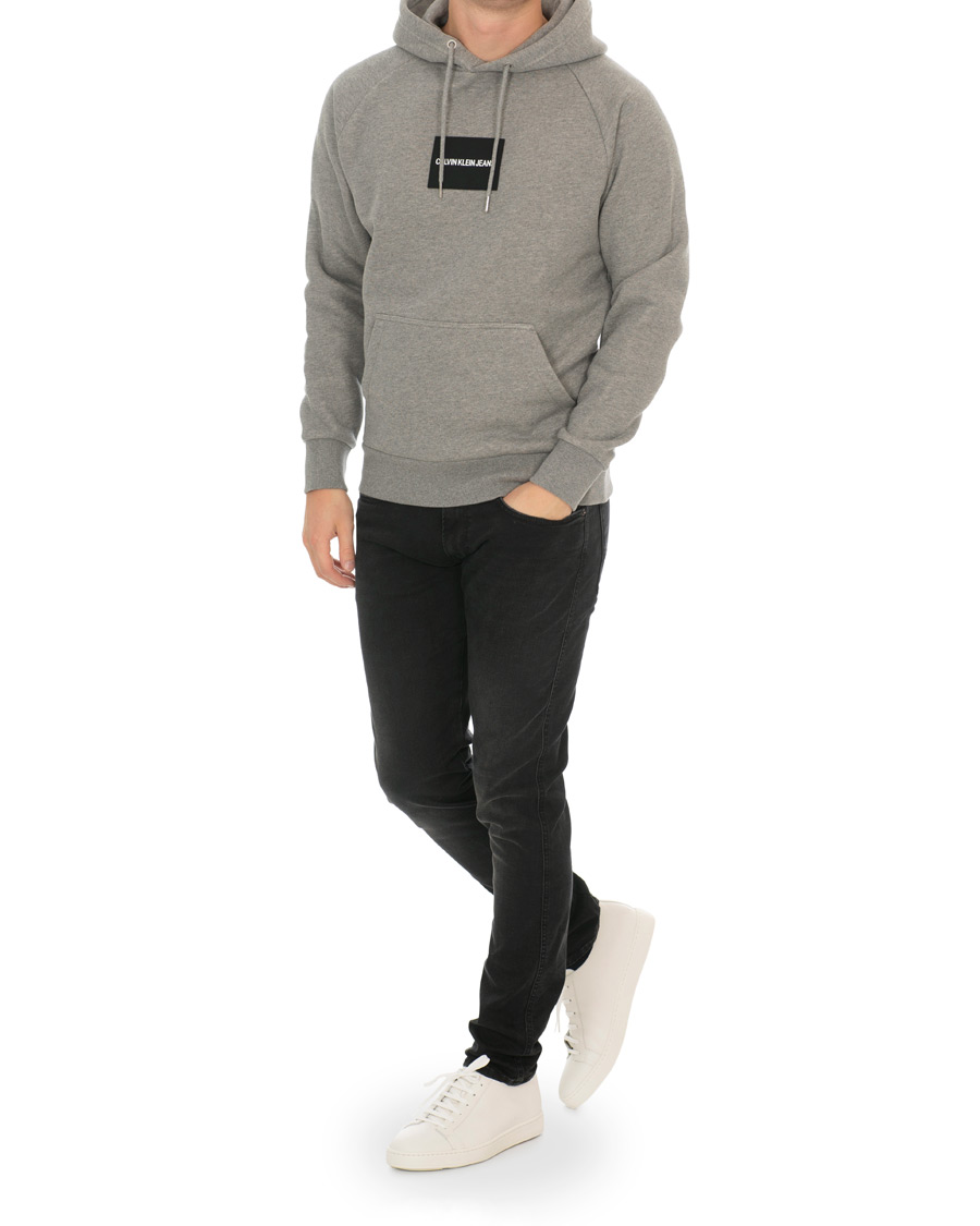 Herren | Pullover | Calvin Klein Jeans | Colour Block Hoodie Grey