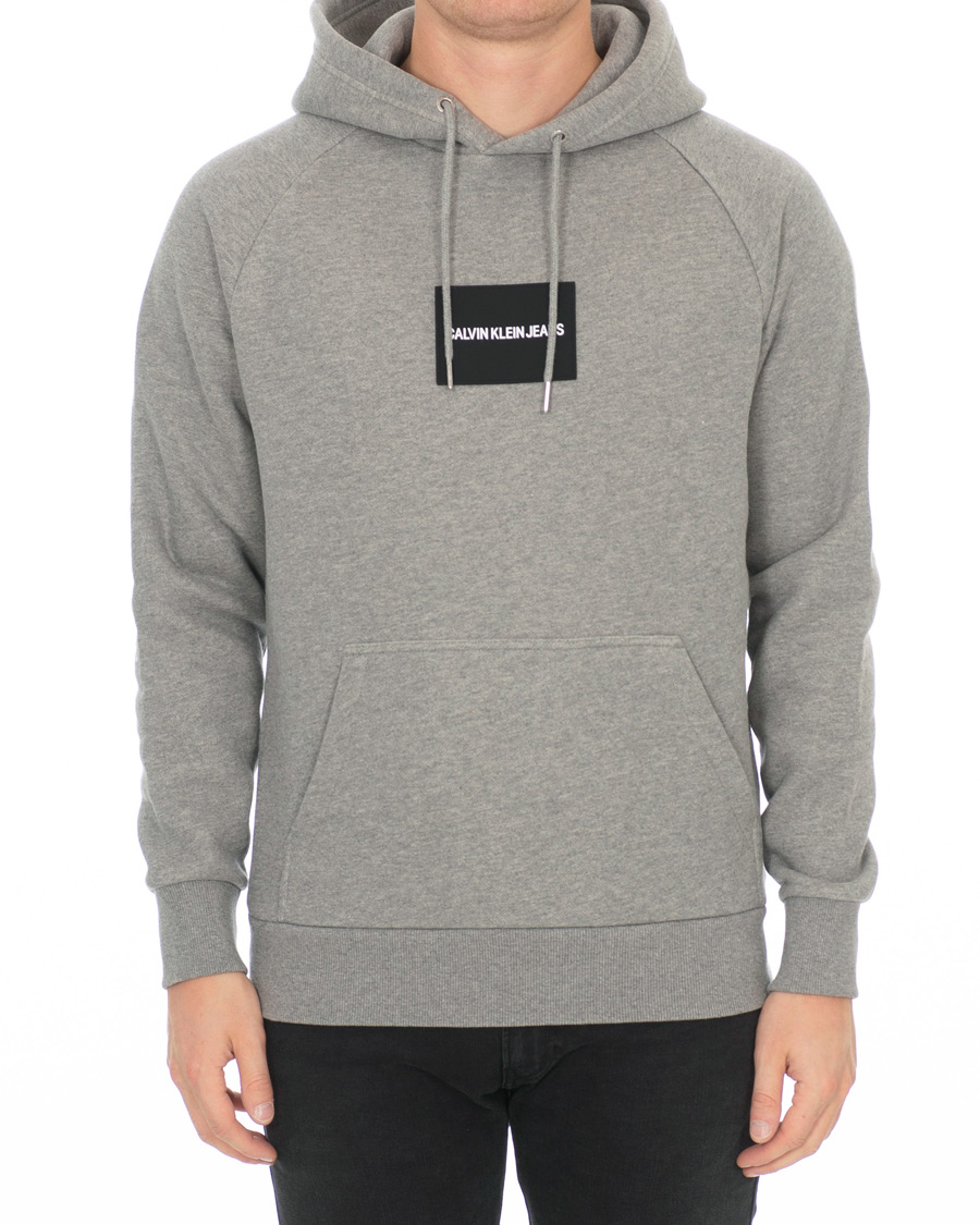 Herren | Pullover | Calvin Klein Jeans | Colour Block Hoodie Grey