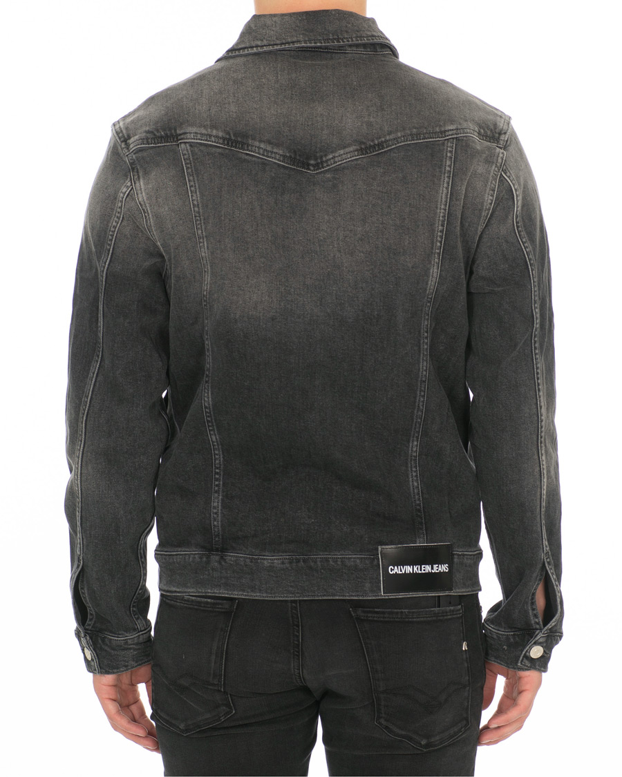 Herren | Jacken | Calvin Klein Jeans | Foundation Denim Jacket Washed Black