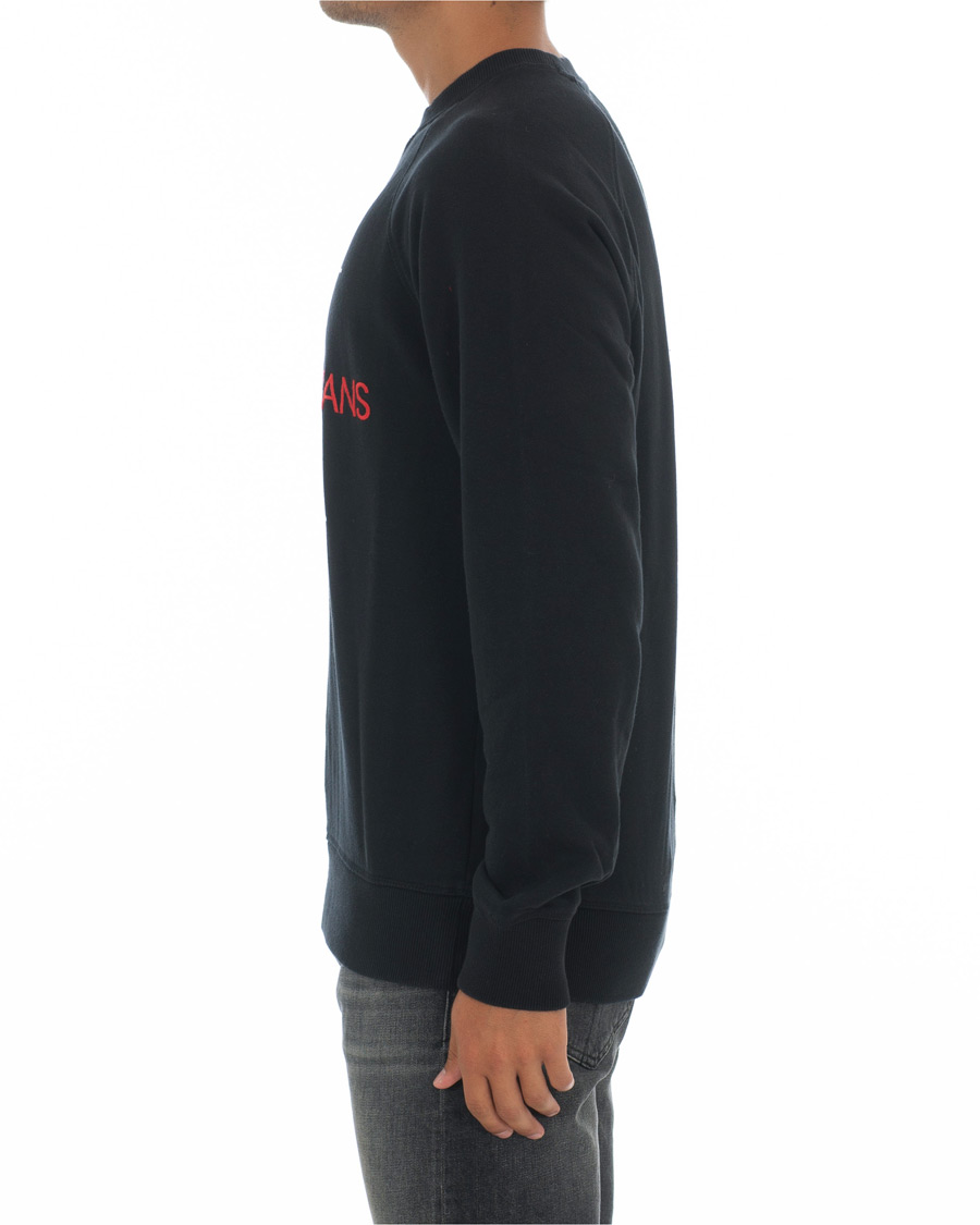 Herren | Pullover | Calvin Klein Jeans | Washed Monogram Sweatshirt Black