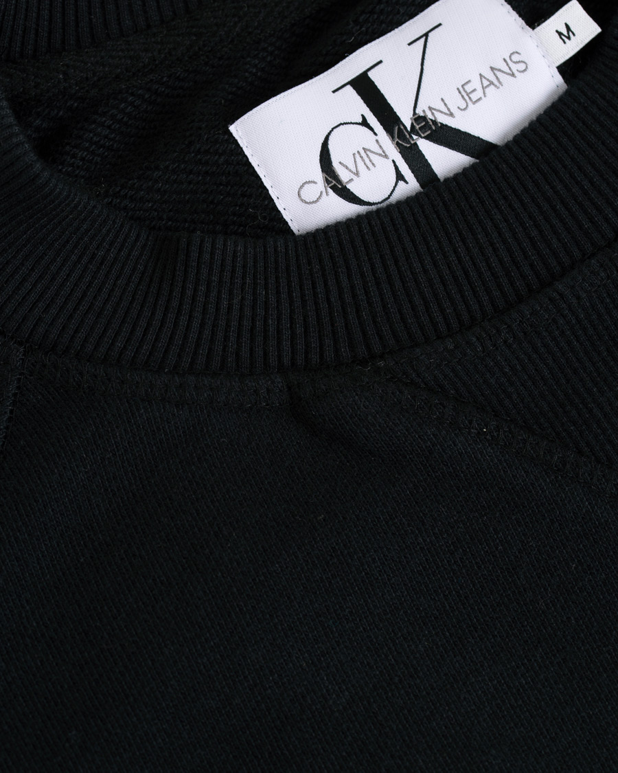 Herren | Pullover | Calvin Klein Jeans | Washed Monogram Sweatshirt Black