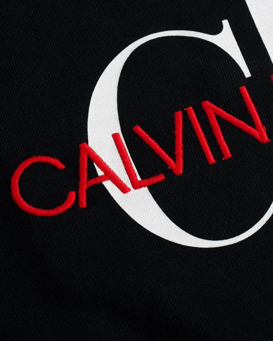 Herren | Pullover | Calvin Klein Jeans | Washed Monogram Sweatshirt Black