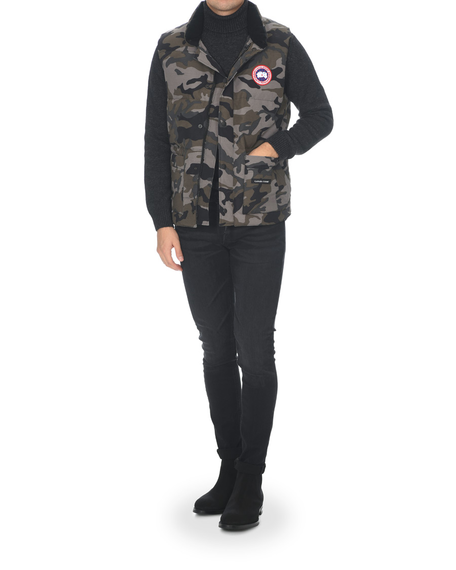 Herren | Jacken | Canada Goose | Freestyle Crew Vest Coastal Grey Camo