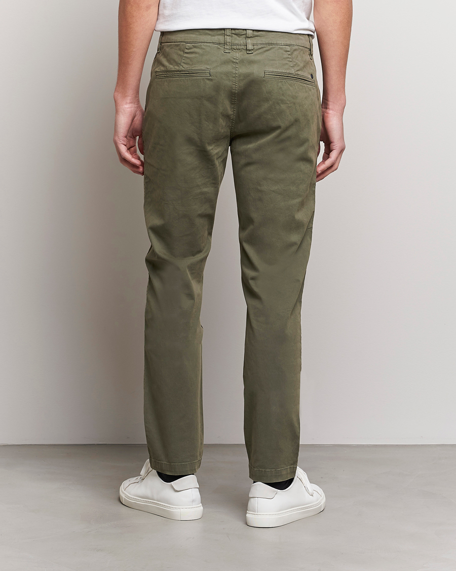 Herren | Hosen | NN07 | Marco Slim Fit Stretch Chinos Army Green