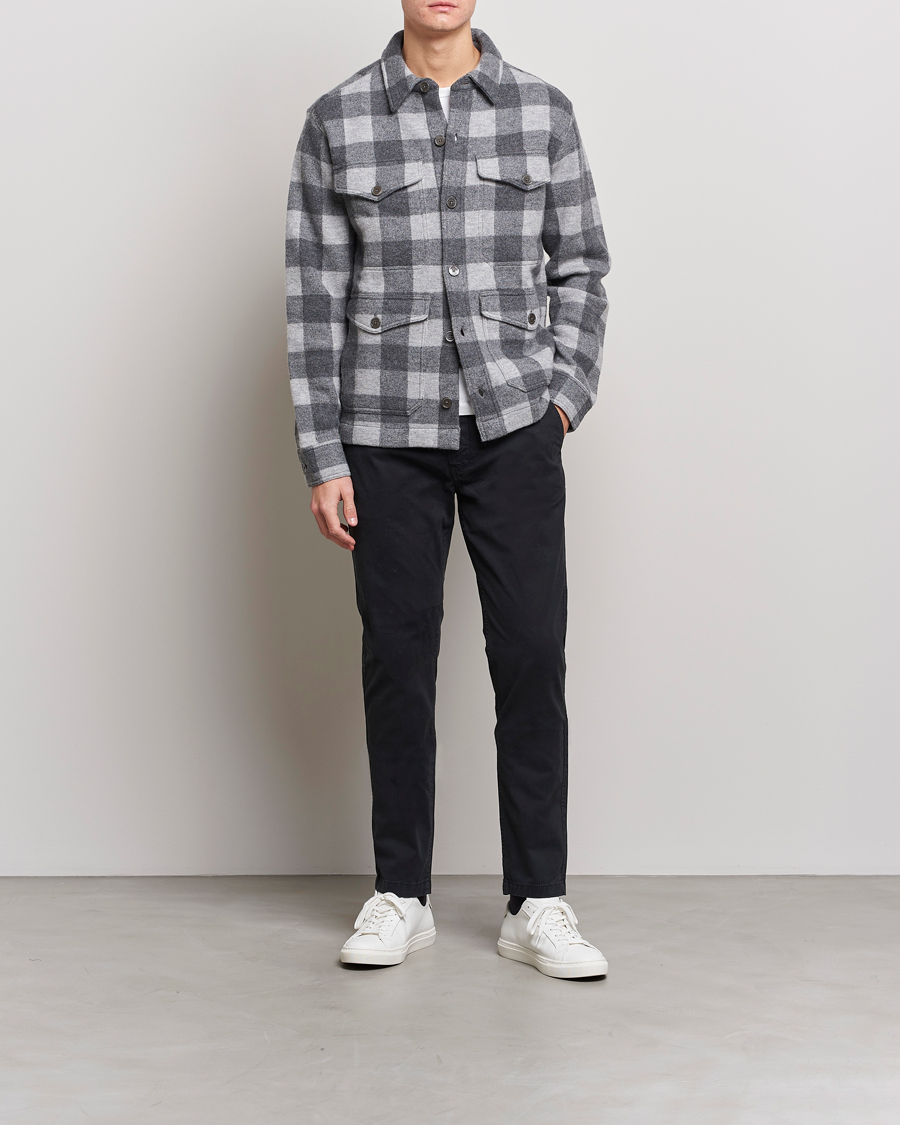 Herren | Hosen | NN07 | Marco Slim Fit Stretch Chinos Black