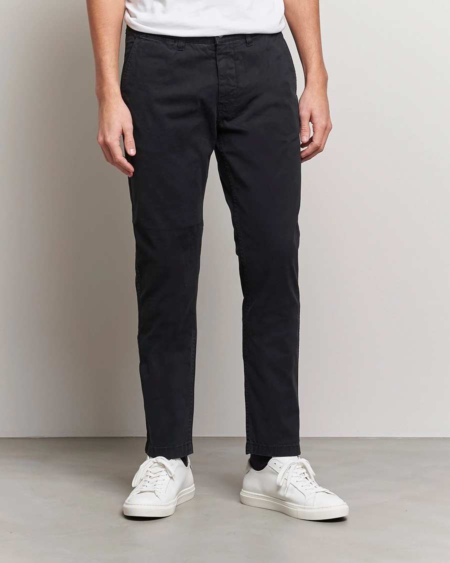 Herr |  | NN07 | Marco Slim Fit Stretch Chinos Black