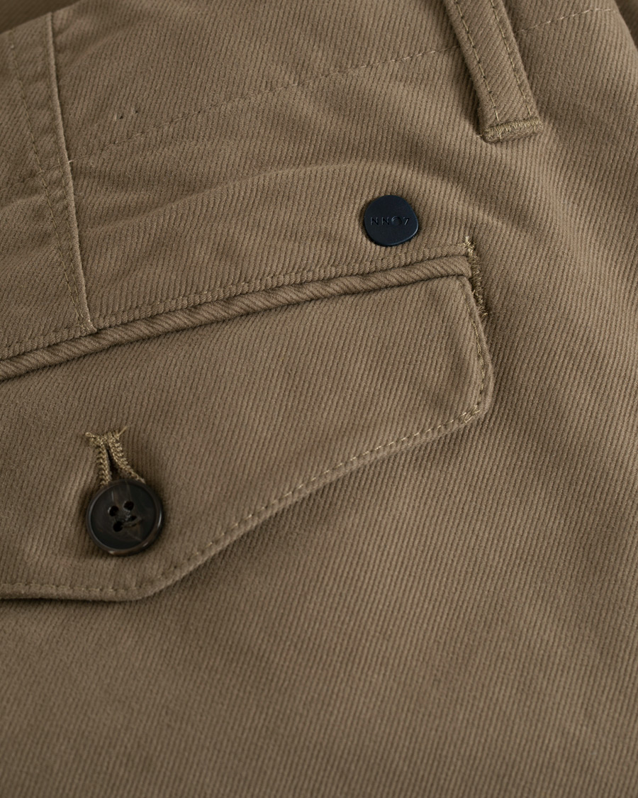 Herren | Hosen | NN07 | Steven Regular Fit Stretch Chinos Green Stone