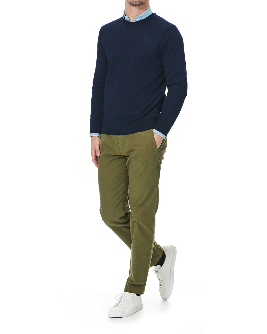 Herren | Hosen | NN07 | Steven Regular Fit Stretch Chinos Moss Green