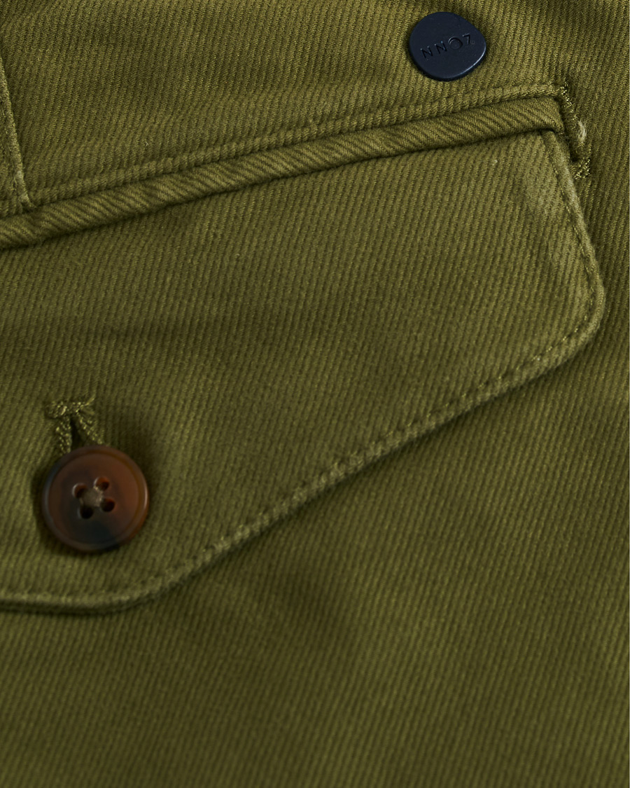 Herren | Hosen | NN07 | Steven Regular Fit Stretch Chinos Moss Green