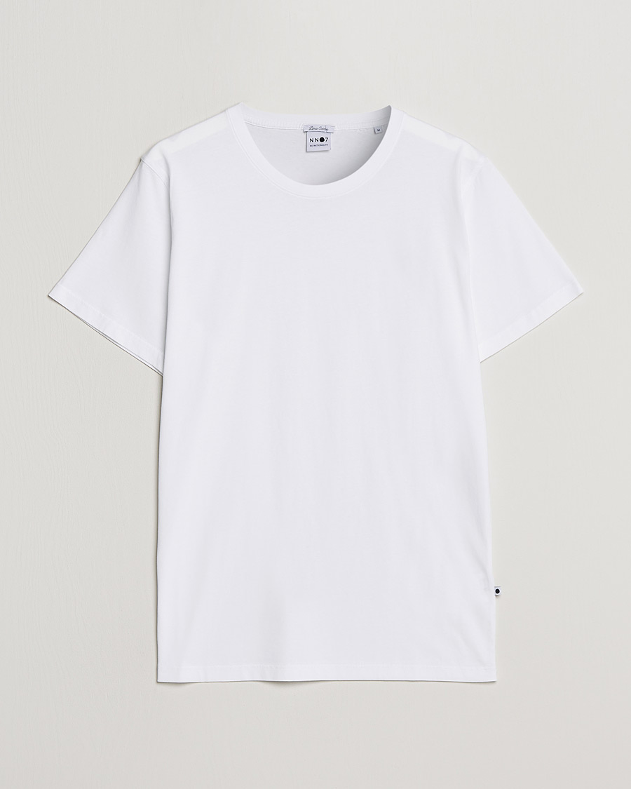 Herren | T-Shirts | NN07 | Pima Crew Neck Tee White