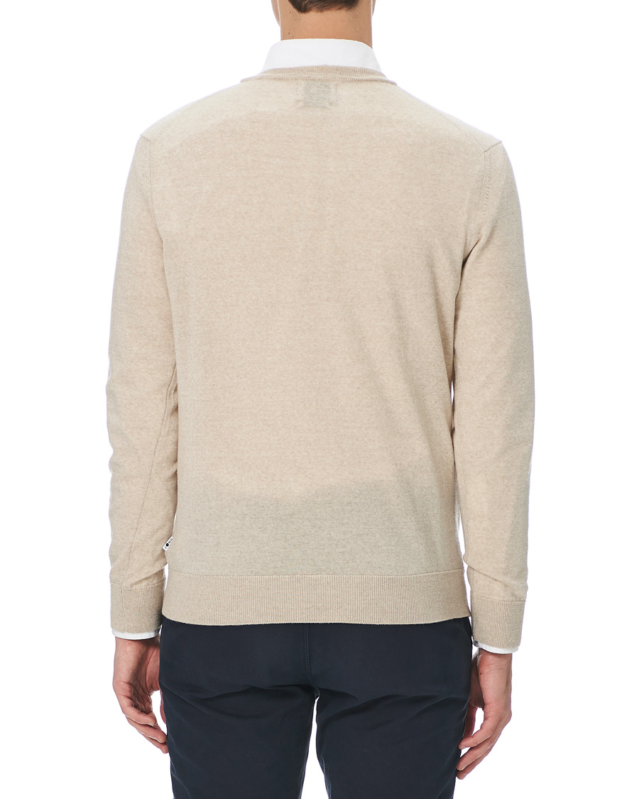 Herren | Pullover | NN07 | Ted Extra Fine Merino Crew Neck Pullover Light Khaki
