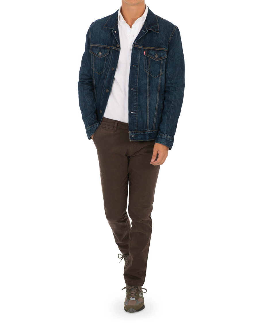 Herren | Hosen | NN07 | Marco Slim Fit Stretch Chinos Brown W28L32