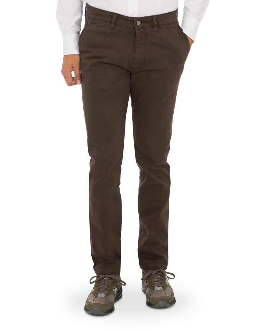 Herren | Hosen | NN07 | Marco Slim Fit Stretch Chinos Brown W28L32