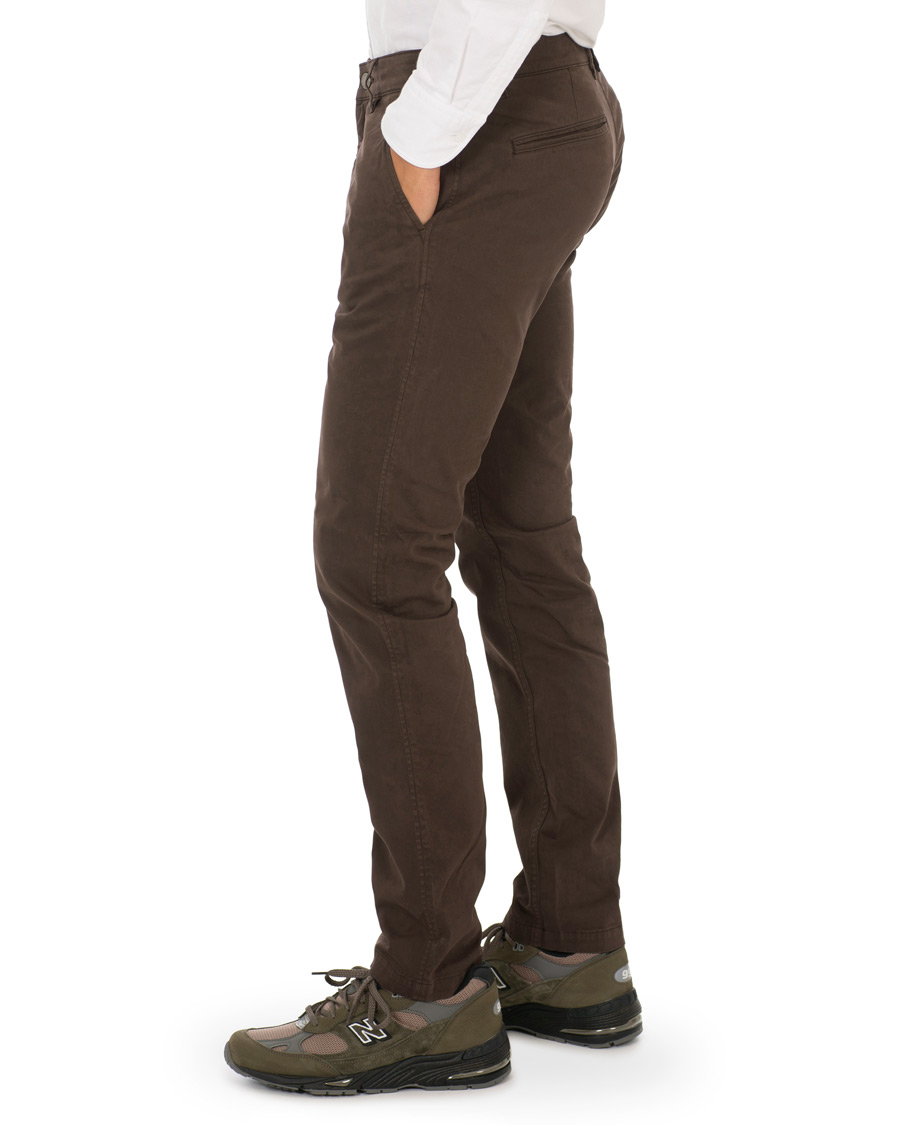 Herren | Hosen | NN07 | Marco Slim Fit Stretch Chinos Brown W28L32