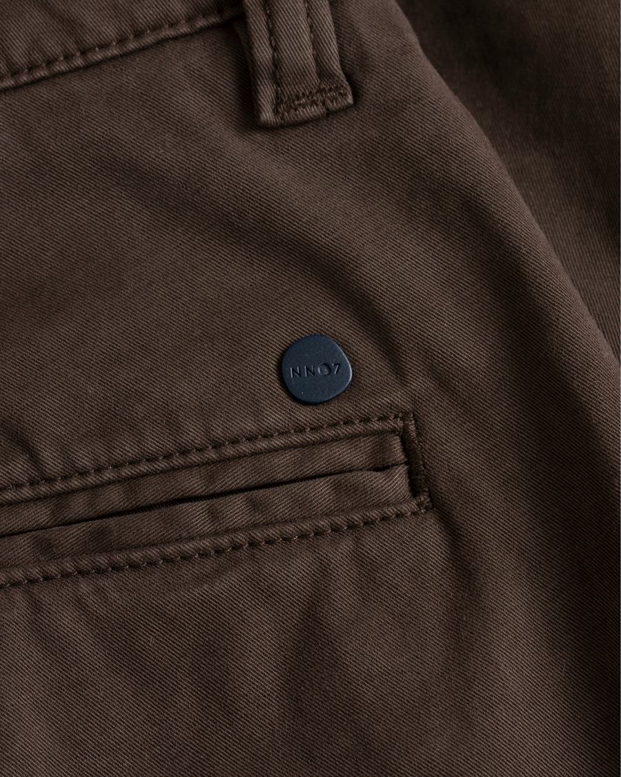 Herren | Hosen | NN07 | Marco Slim Fit Stretch Chinos Brown W28L32