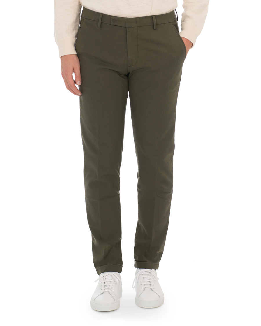 Herren | Hosen | NN07 | Scott Regular Fit Stretch Trousers Army Green