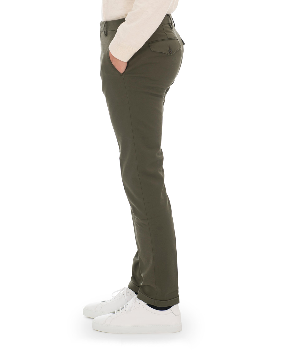Herren | Hosen | NN07 | Scott Regular Fit Stretch Trousers Army Green