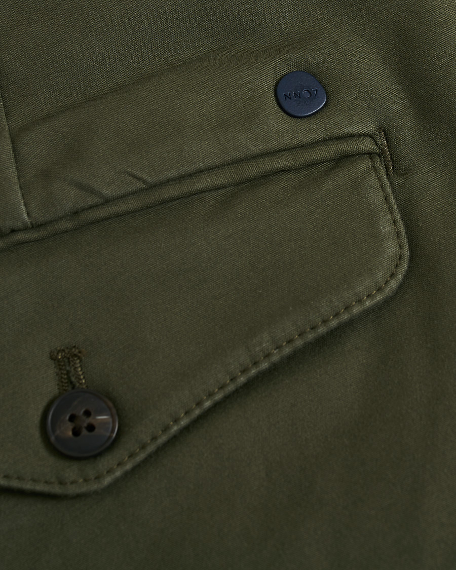 Herren | Hosen | NN07 | Scott Regular Fit Stretch Trousers Army Green