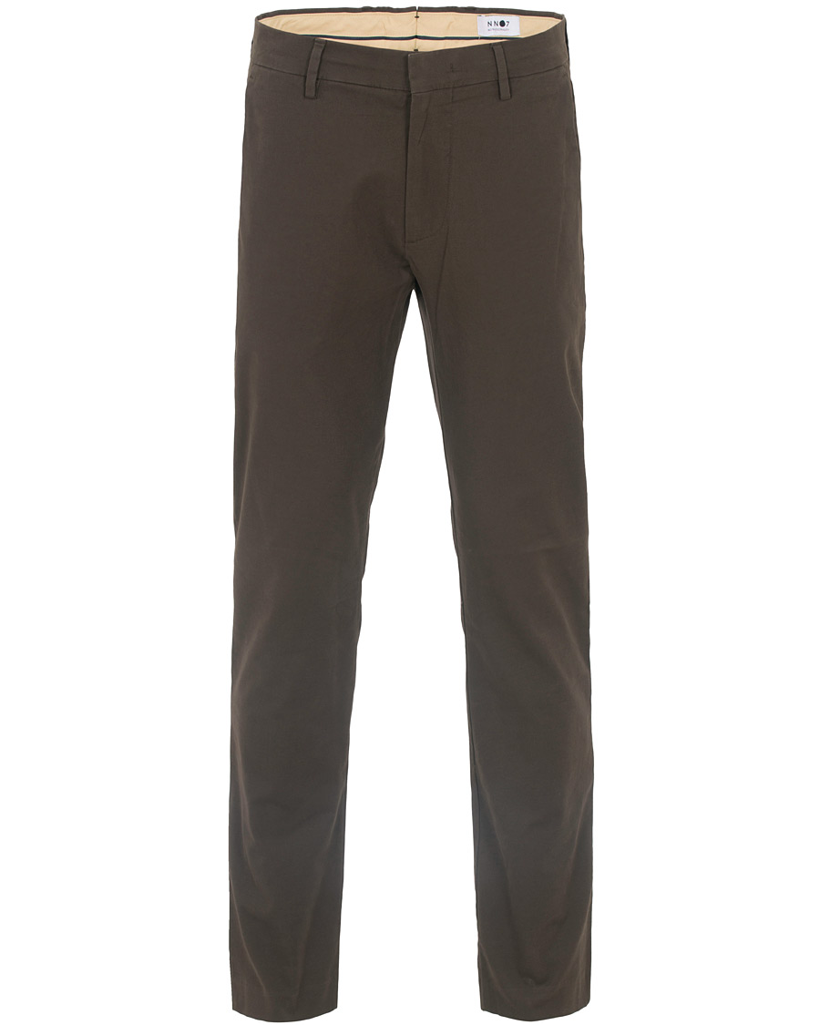 Herren | Hosen | NN07 | Theo Regular Fit Stretch Chinos Brown