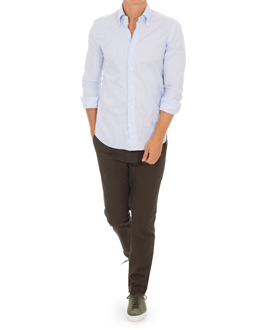 Herren | Hosen | NN07 | Theo Regular Fit Stretch Chinos Brown