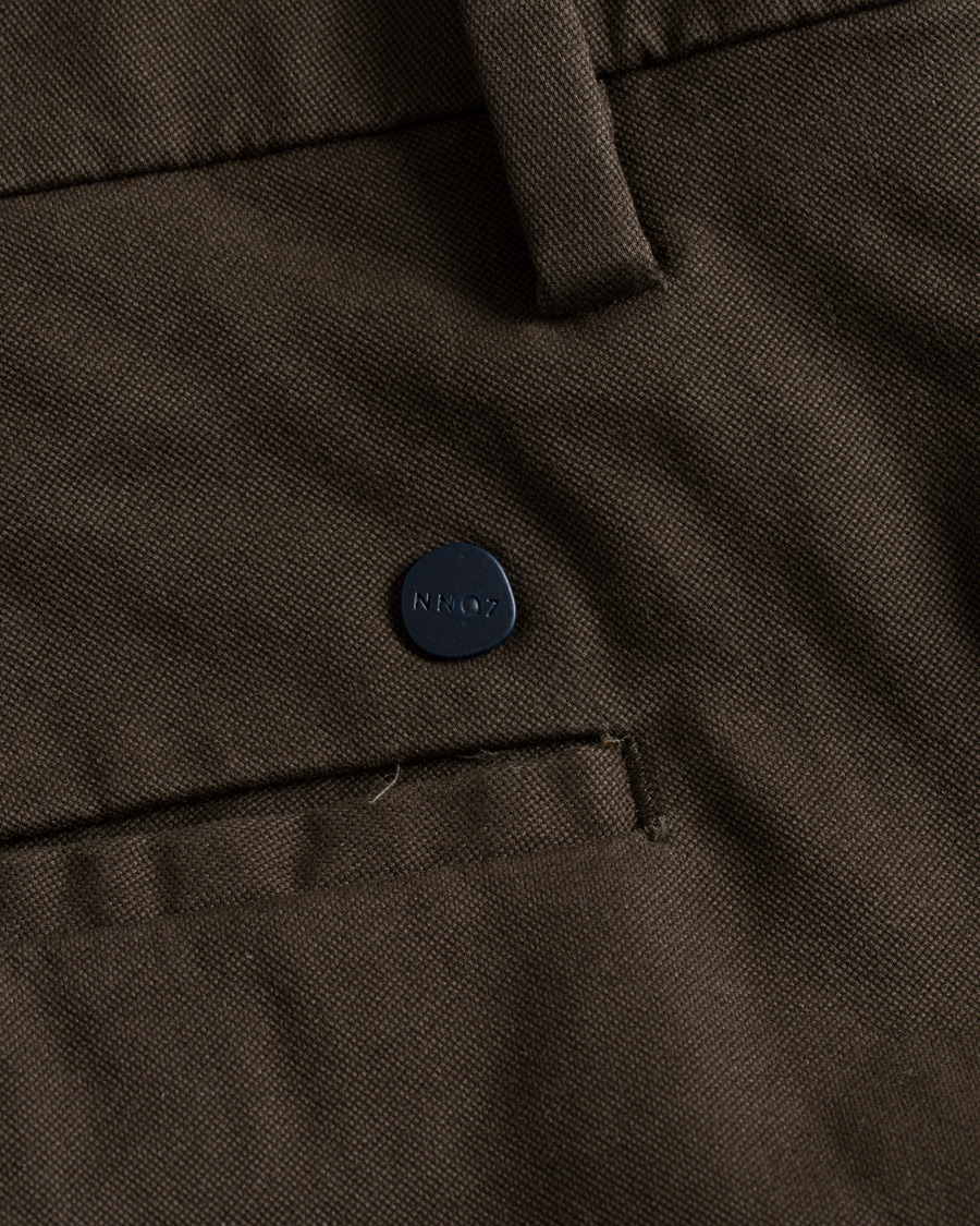 Herren | Hosen | NN07 | Theo Regular Fit Stretch Chinos Brown