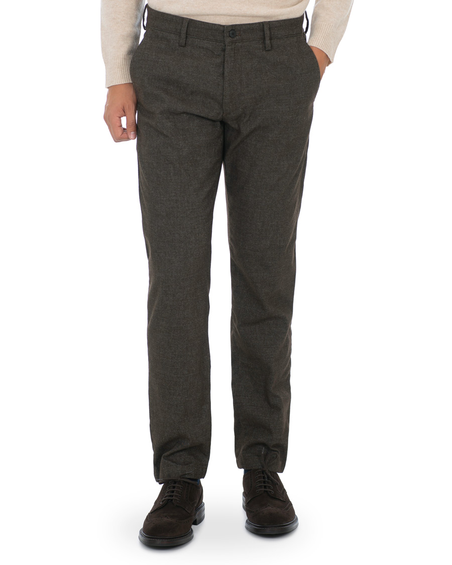 Herren | Hosen | NN07 | Karl Regular Fit Structure Stretch Chinos Brown