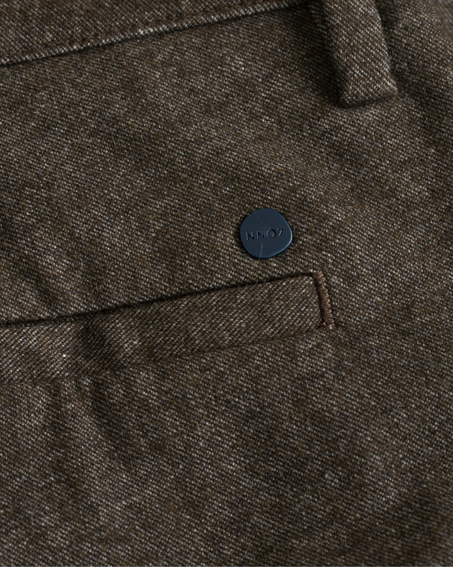 Herren | Hosen | NN07 | Karl Regular Fit Structure Stretch Chinos Brown