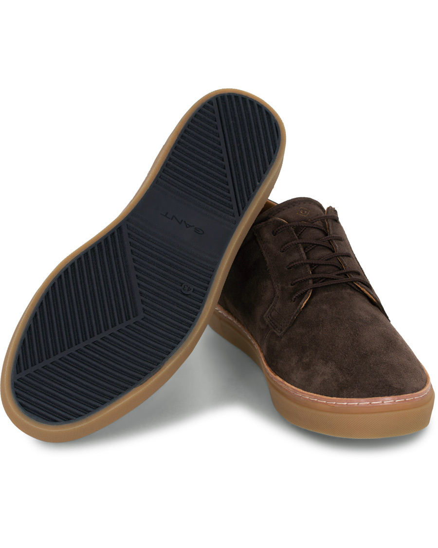 Herren | GANT Bari Sneaker Dark Brown Suede | GANT | Bari Sneaker Dark Brown Suede