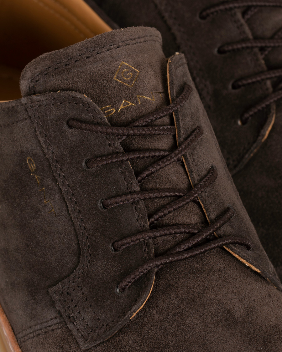 Herren | GANT Bari Sneaker Dark Brown Suede | GANT | Bari Sneaker Dark Brown Suede
