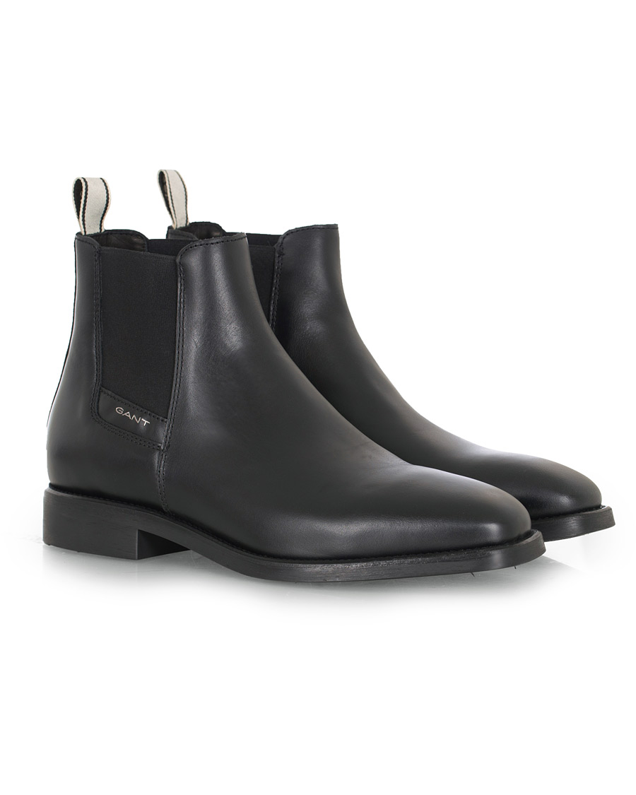 Herren | GANT James Chelsea Boot Black Calf | GANT | James Chelsea Boot Black Calf