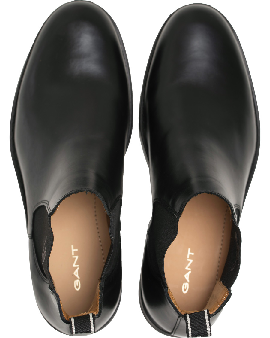 Herren | GANT Oscar Chelsea Boot Black Calf | GANT | Oscar Chelsea Boot Black Calf