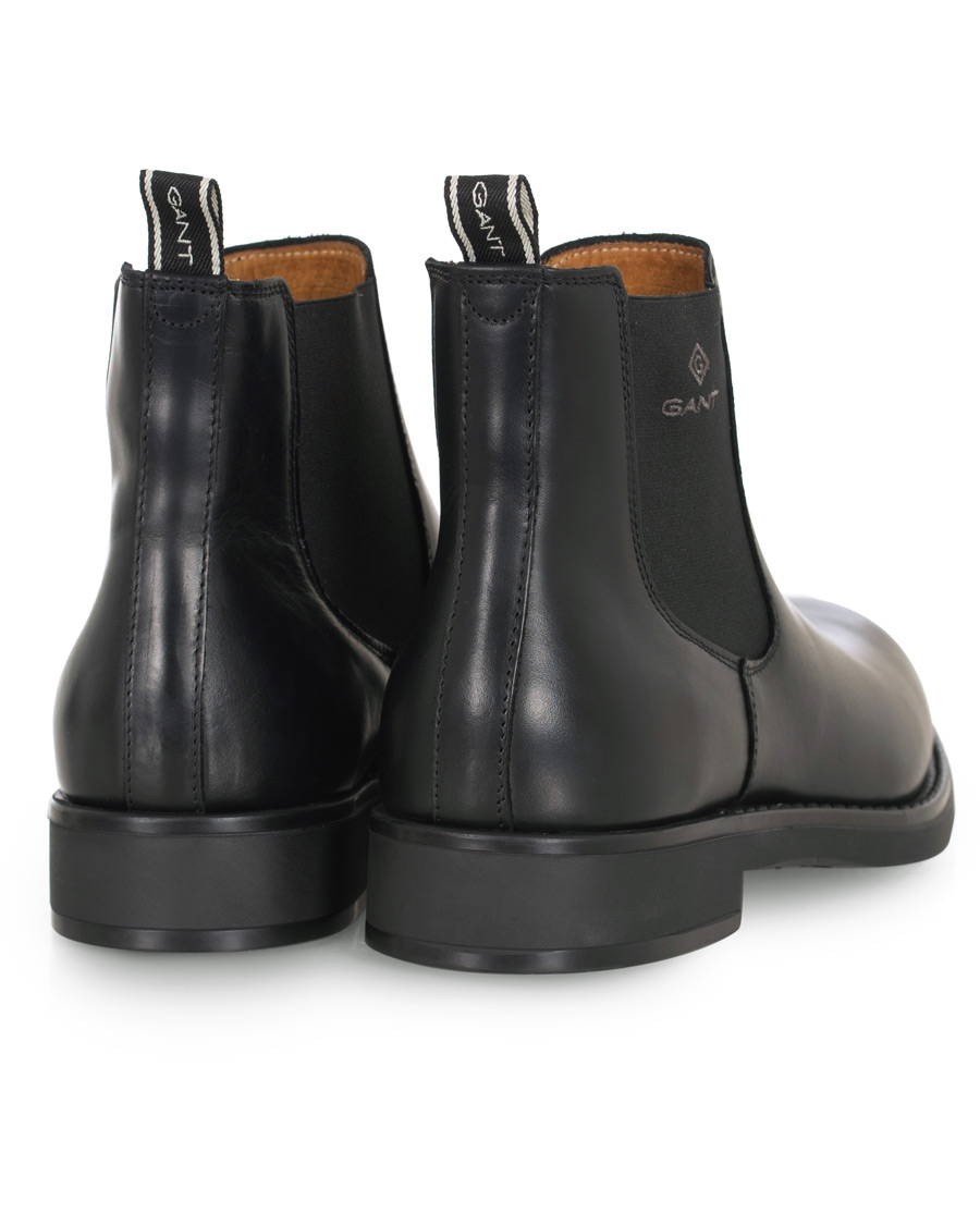 Herren | GANT Oscar Chelsea Boot Black Calf | GANT | Oscar Chelsea Boot Black Calf